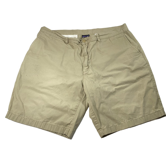 Patagonia Khaki Hiking Shorts Men's 40 - Picture 1 of 7